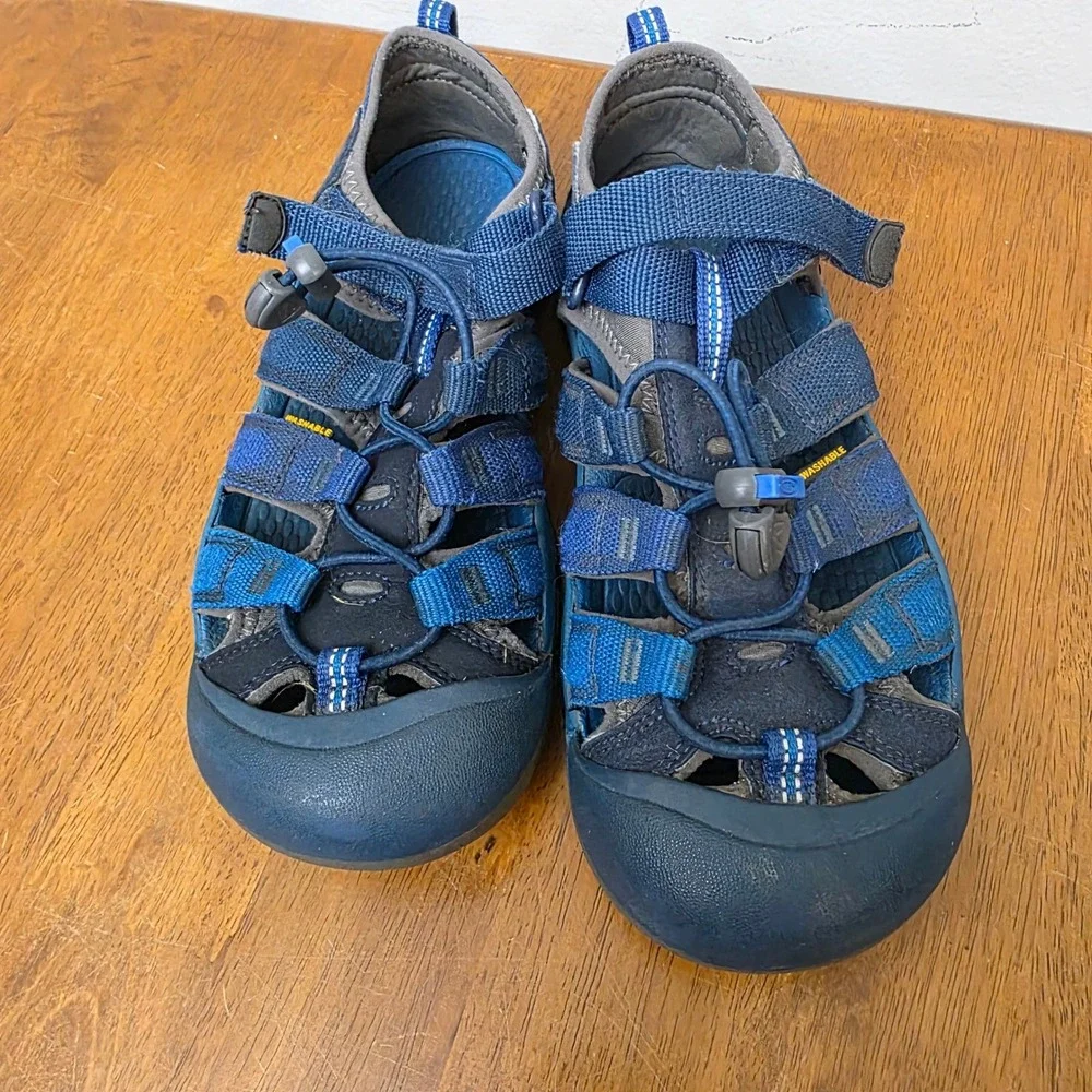 KEEN Washable Blue Newport H2 Water Hiking Sandals Shoes Mens ‎ 5 women's 6.5